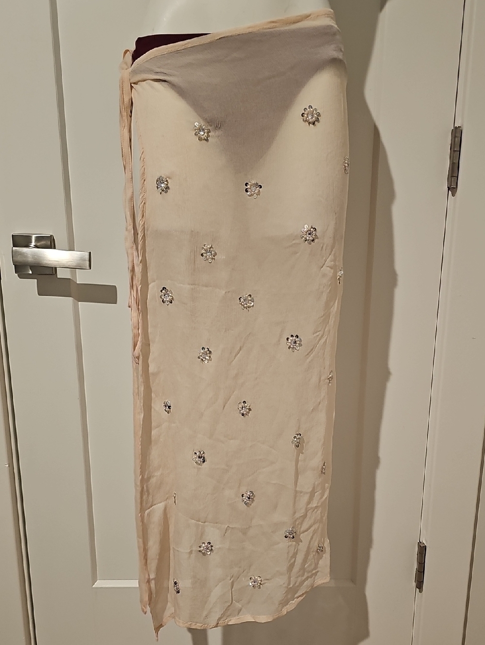 Free People Embellished Apron Sarong